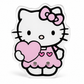 HELLO KITTY Acrylic Lash Palette with Magnetic Tweezer Holders
